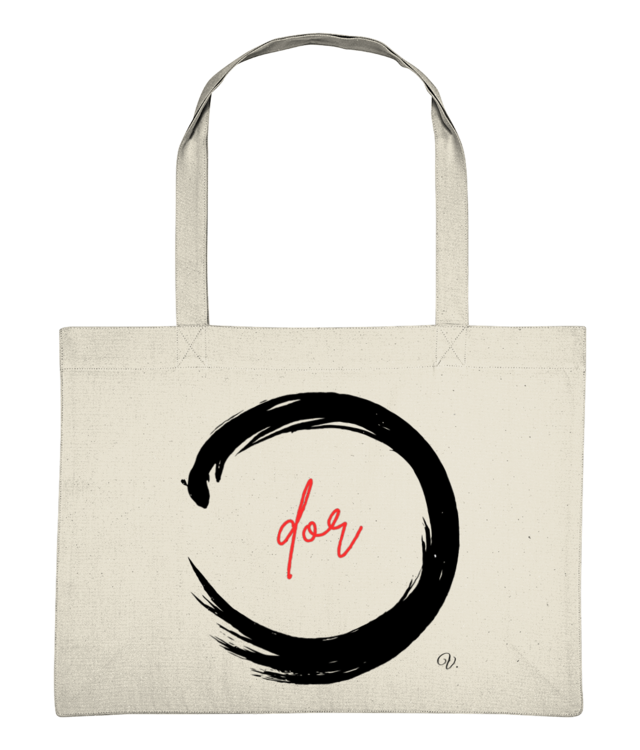 DOR | Ink Collection| Thick Woven Cotton Bag | STAU762