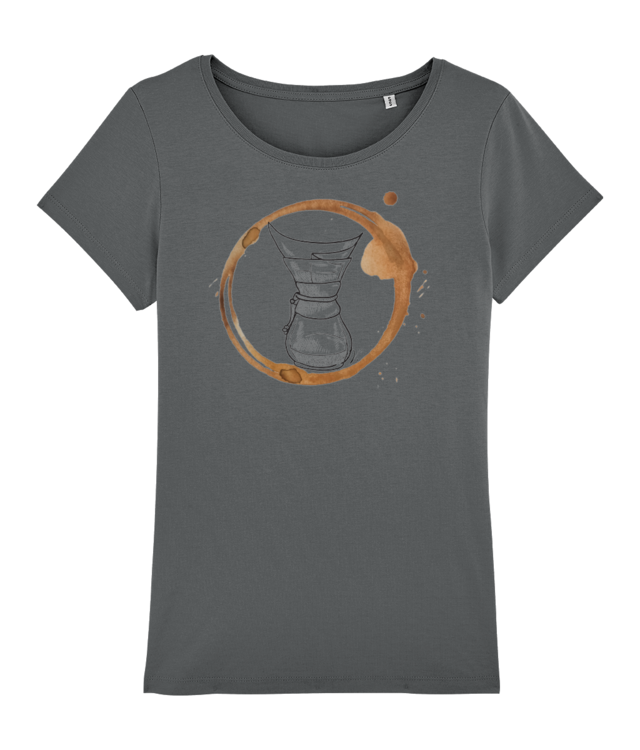 Pour | colecţia Cafea Tricou Femei De Bumbac Premium | Muser
