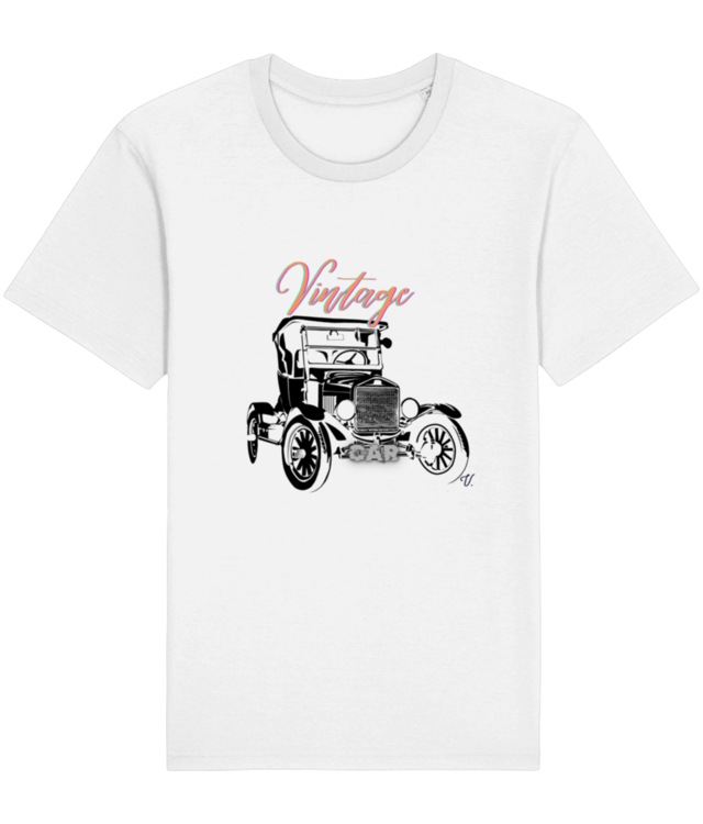 Automobil|Tricou unisex din bumbac | colecţiaVintage