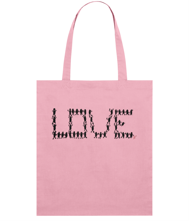 Love Sacoșă Subțire Țesută De Bumbac | STAU773