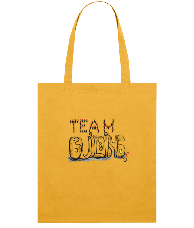 TEAM BULDING | Ink Collection| Thin Woven Cotton Bag | STAU773