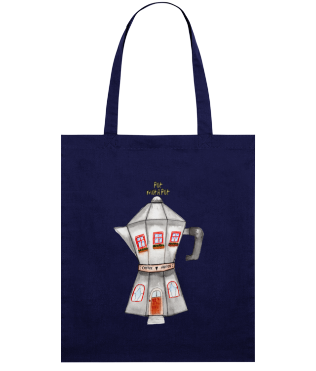 Nation | colecţia Cafea Sacoșă Subțire Țesută De Bumbac | STAU773