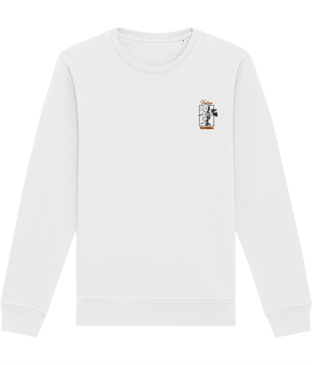 VIDEO CAMERA |Vintage Collection  | Embroidered Unisex Blouse Essential | Roller