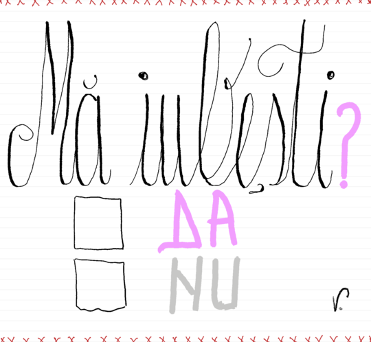 Mă iubeşti?