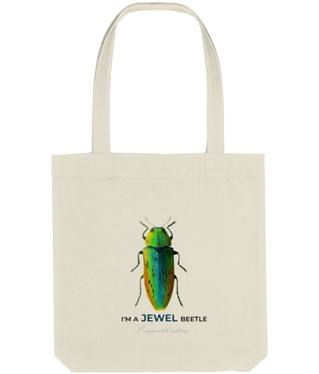 Micile bijuterii din tei – Lamprodila rutilans | Lumea insectelor Sacoșă Țesută De Bumbac Organic | STAU760