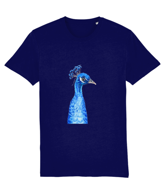 Paunul Vasile - Vasile the Peacock Tricou Unisex De Bumbac Premium | Creator 2.0