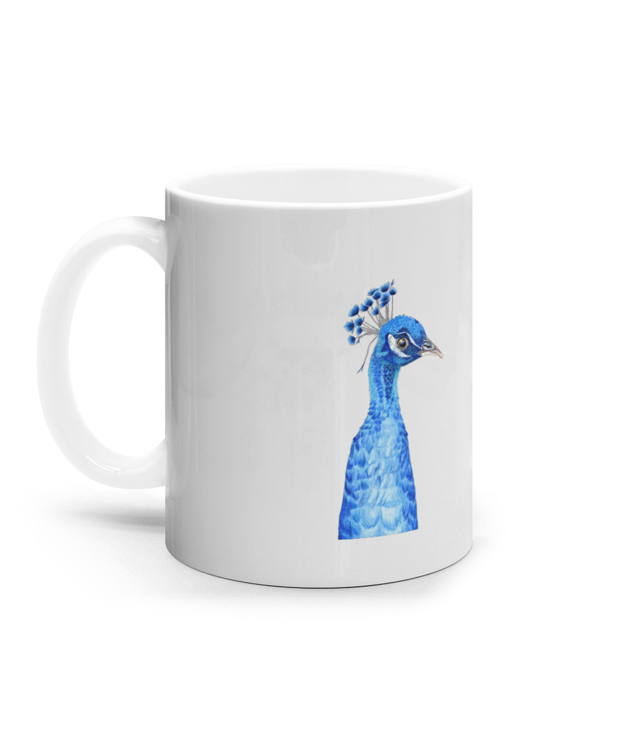 Paunul Vasile Cana Ceramica Alba