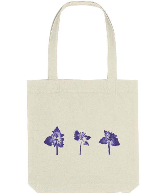 Impresii Botanice | Lamium purpureum trio v1 Tote Bag