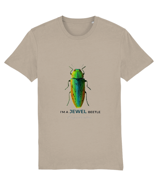 Micile bijuterii din tei – Lamprodila rutilans | Lumea insectelor Tricou Unisex De Bumbac Premium | Creator 2.0