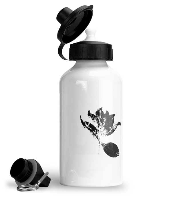 Impresii botanice | Tulipa Drama v2  Bidon Sport Din Aluminiu Cu Carabina