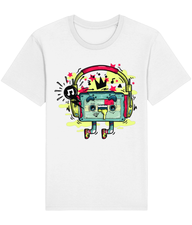 I Love Music Tricou Unisex de Bumbac Essential | Rocker