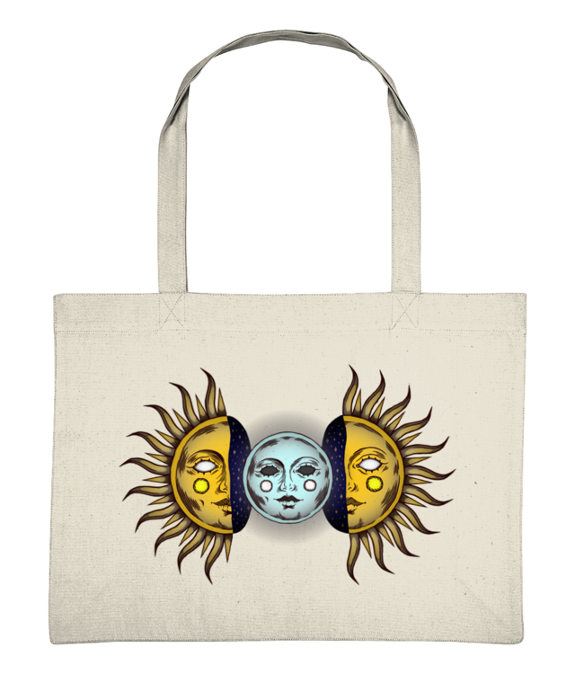 Sun and moon - Sacoșă De Cumpărături | STAU762