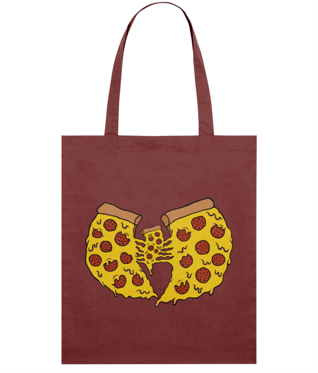 Wu-pizza Sacoșă Subțire Țesută De Bumbac | STAU773