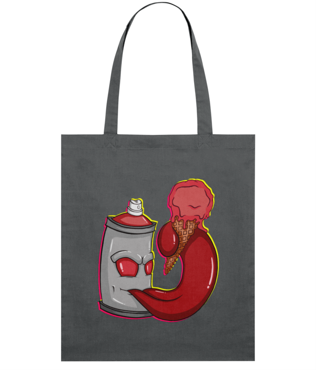 Ice cream Sacoșă Subțire Țesută De Bumbac | STAU773