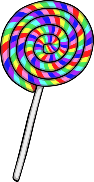 Lollipop front & back