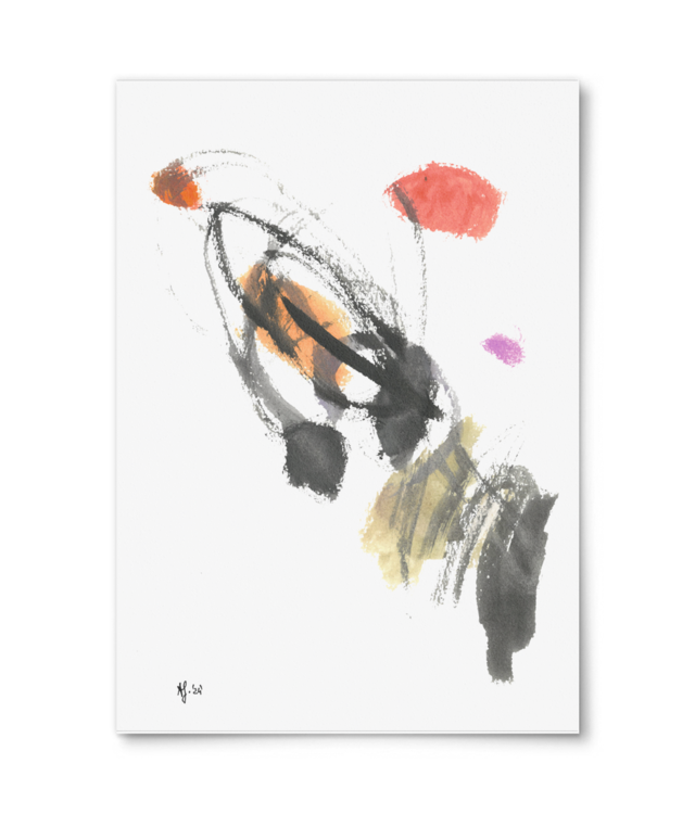 Music To My Ears | 2024 | Original Painting |  Poster Premium - Portrait | Photo Matt Fibre 200