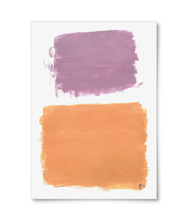 Scattering | 2023 | Original Painting | A4 Poster Premium - Portrait | Photo Matt Fibre 200