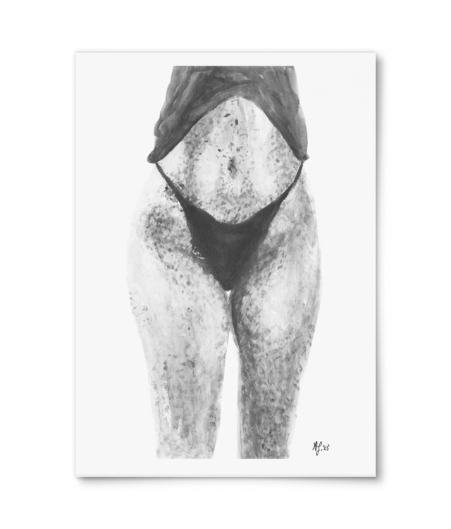 Achromatic Curves | 2023 |  A4 Poster Premium - Portrait | Photo Matt Fibre 200