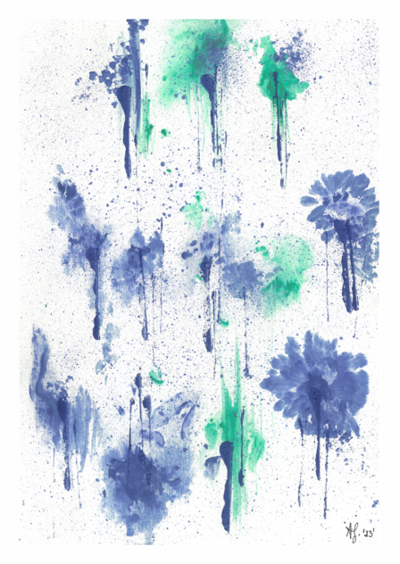 Allium Dance | 2023 | Original Painting | 