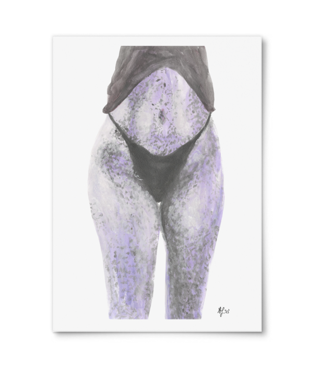 Curves | 2023 | Original Painting |  Giclée Fine Art - Portrait | William Turner