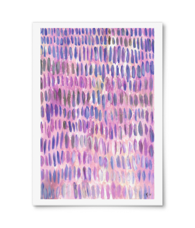 House of Tourmaline | 2024 | Original Painting |  A4 Poster Premium - Portrait | Photo Matt Fibre 200