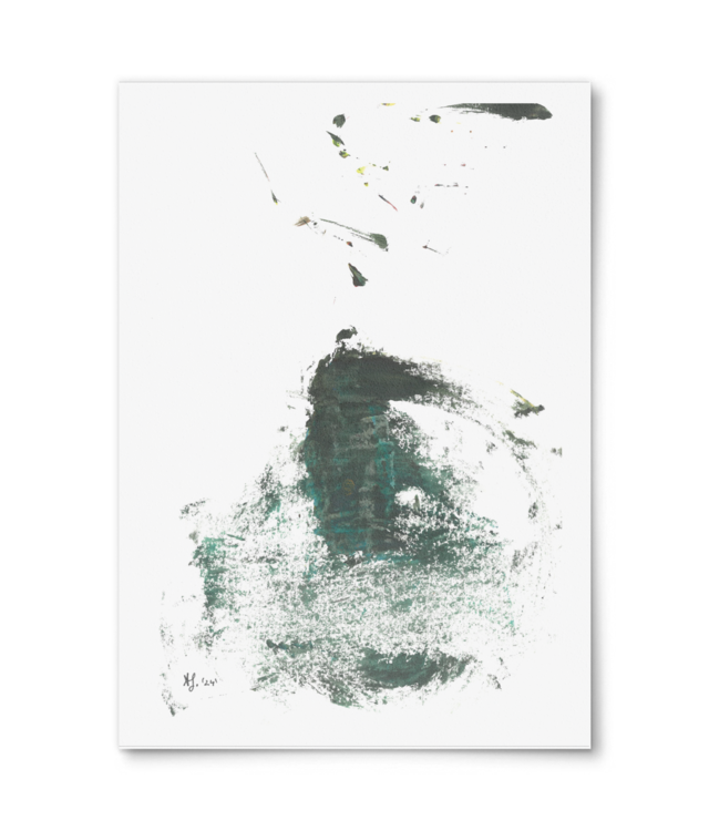 Embosom | 2024 | Acrylic Painting | Art Print  Poster Premium - Portrait | Photo Matt Fibre 200