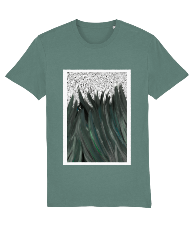 Tricou Unisex Bumbac Organic - Design Art Print - Unbounded 