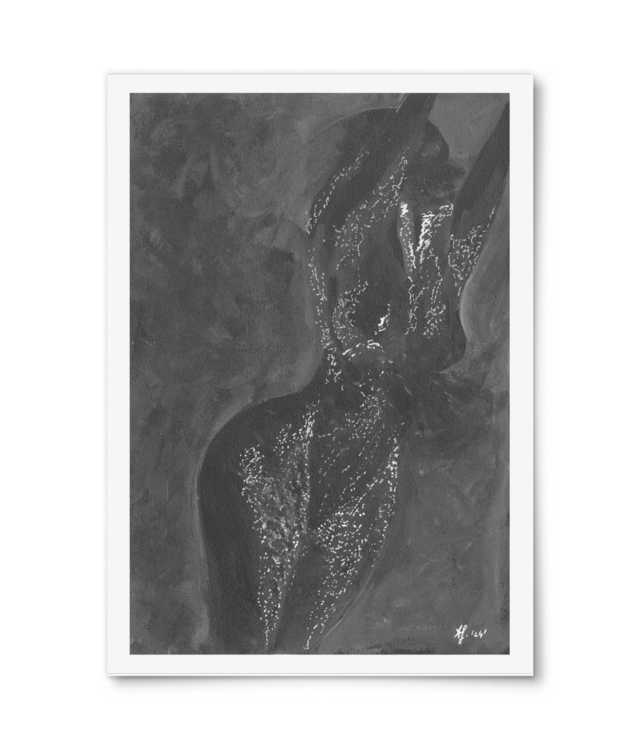 Rora | 2024 | Original Painting | A4 Poster Premium - Portrait | Photo Matt Fibre 200