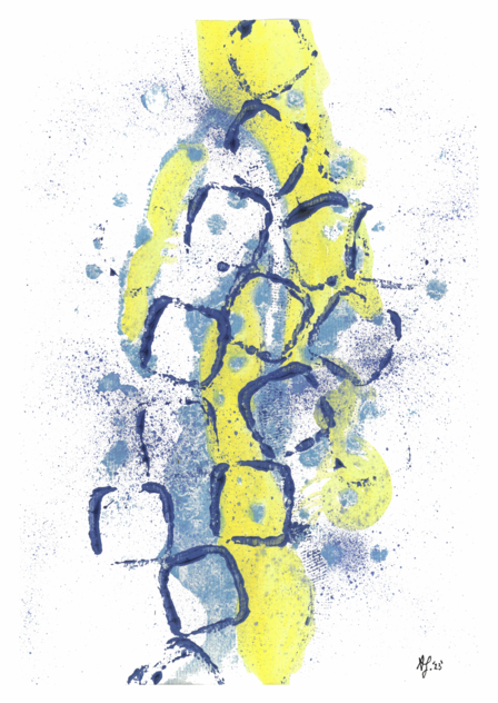 Freezing Charm | 2023 | Original Mark-Making | 