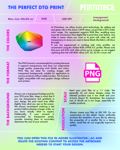 The best DTG print Printoteca