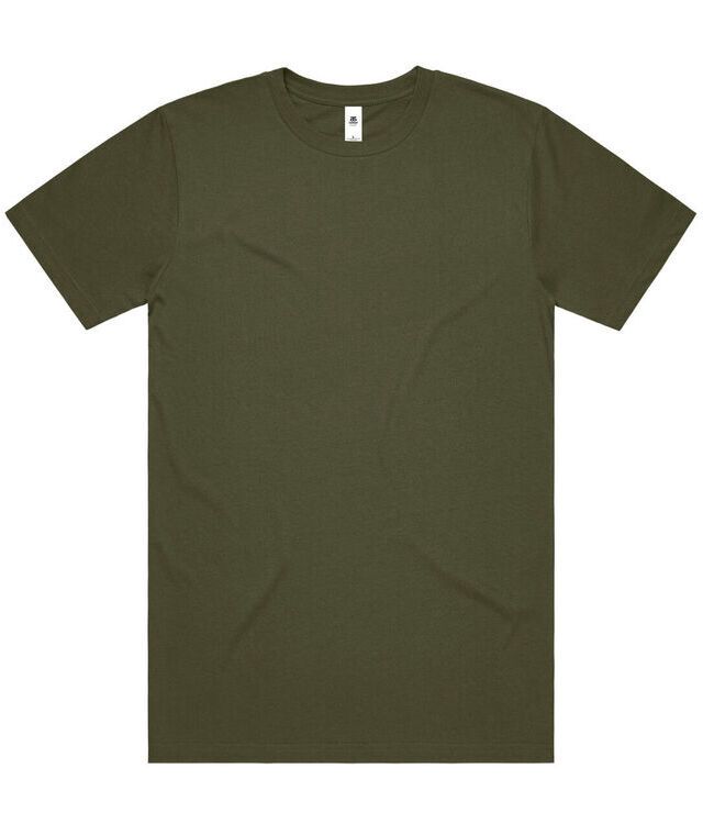 AS Colour Block Tubular Tee | Tricou unisex midweight, croi regular