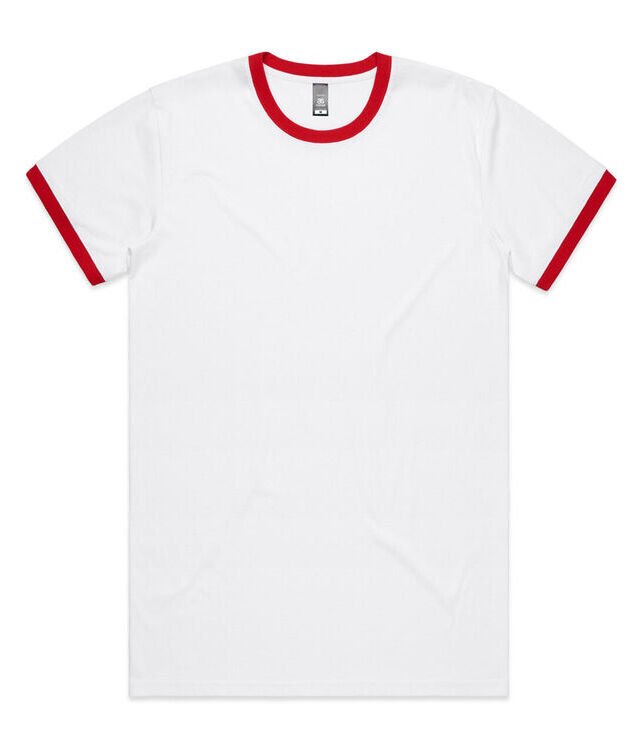 AS Colour Staple Ringer Tee | Tricou unisex midweight, ringer