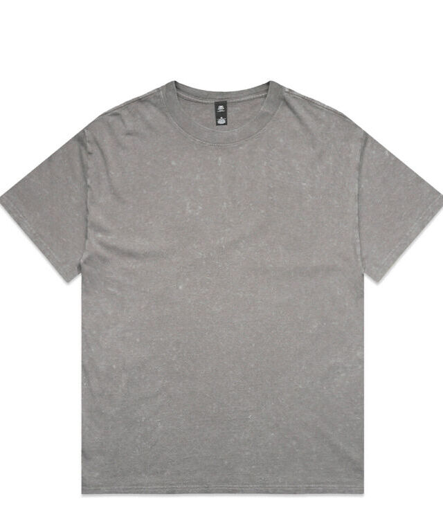 AS Colour Stone Wash Heavy Tee | Tricou unisex heavyweight, stone wash